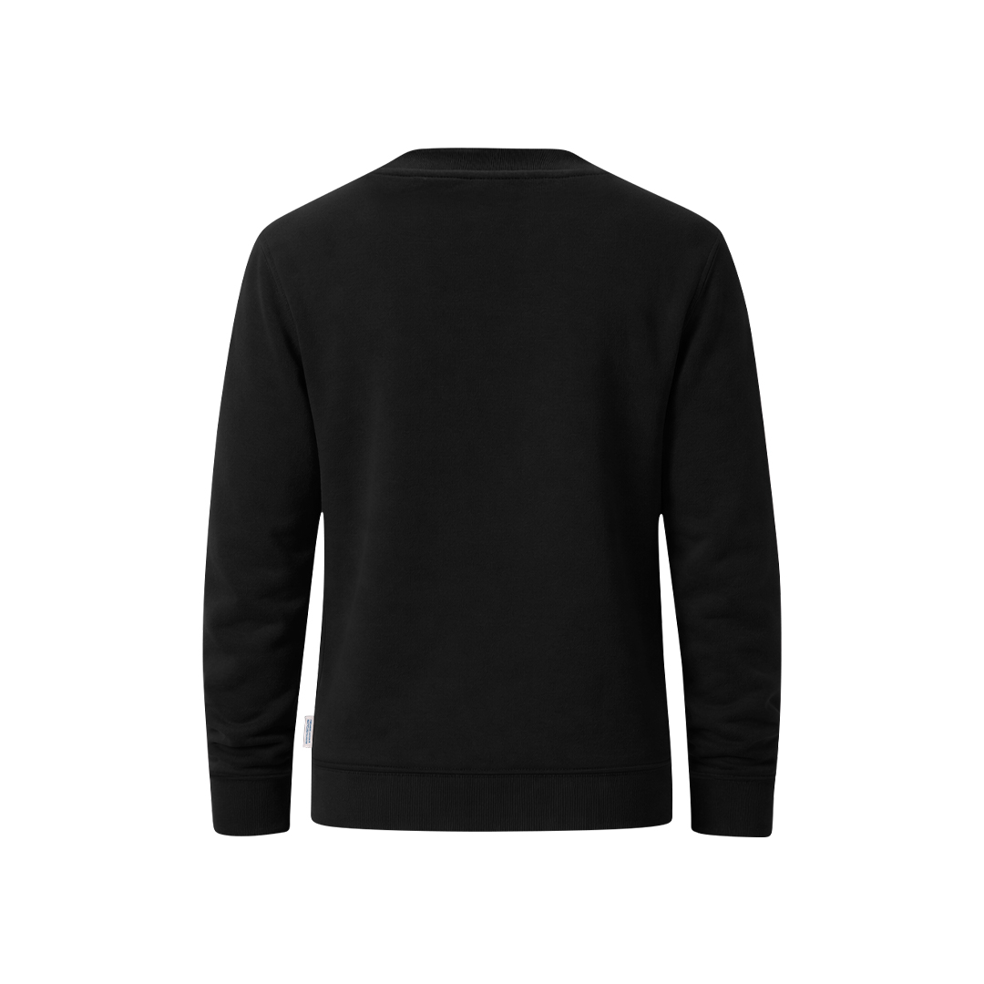 Sudadera adulto personalizada Skelton de algodón orgánico y poliéster reciclado