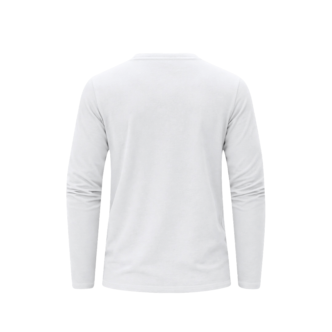 Camiseta personalizada para adulto Plint blanca de manga larga