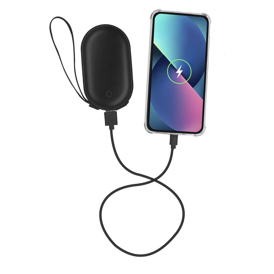 Power Bank personalizada calentador manos Geax de 4000mAh aluminio - Tecnología - Regalo Promocional Personalizado - vista alternativa