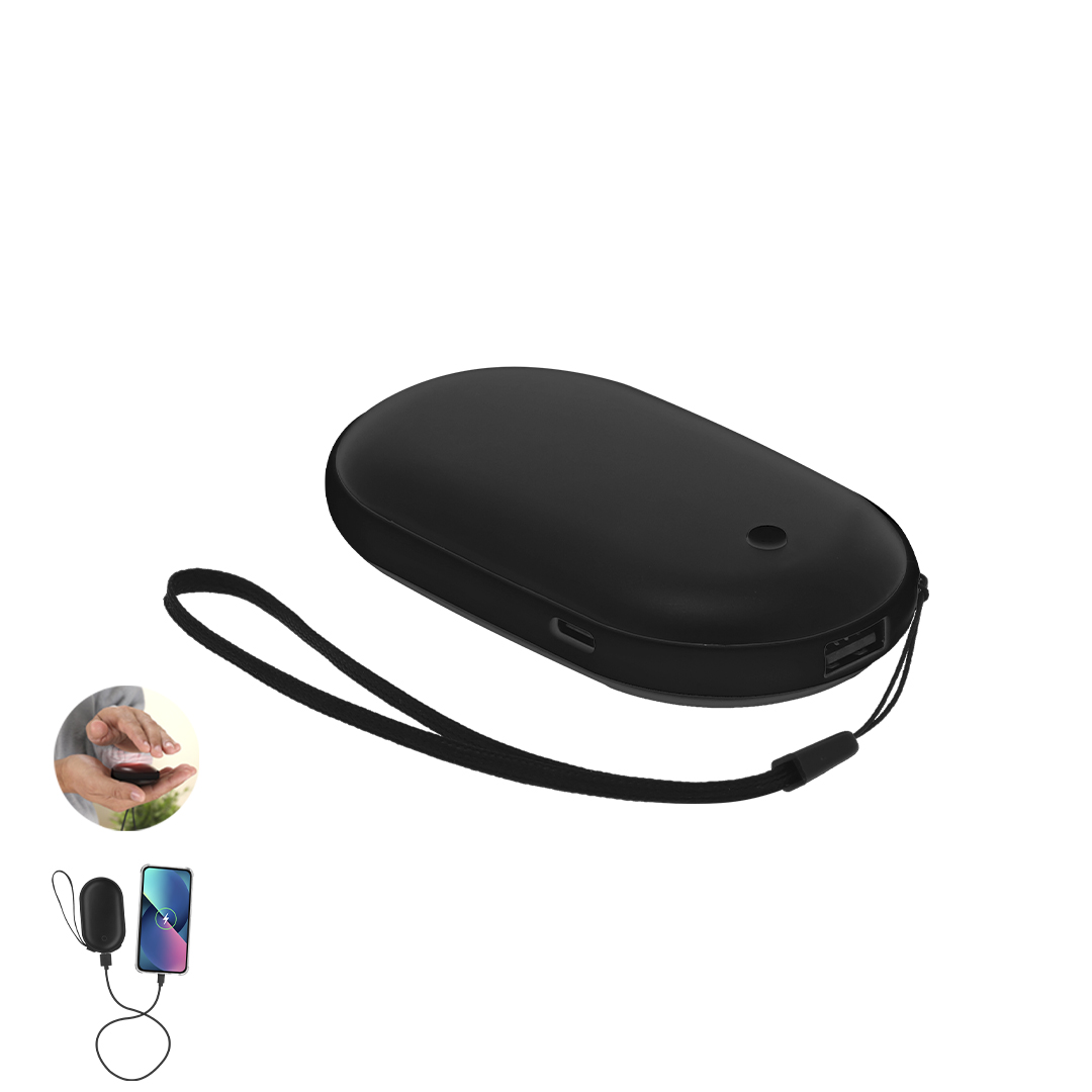 Power Bank personalizada calentador manos Geax de 4000mAh aluminio - Tecnología - Regalo Promocional Personalizado