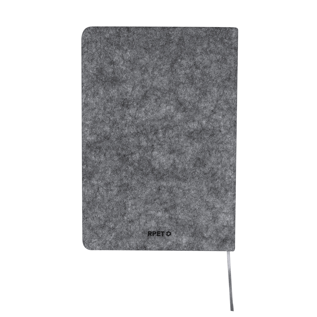Blocde notas personalizado Wilko de fieltro RPET con bolsillo corcho - Oficina - Regalo Promocional Personalizado - imagen 3