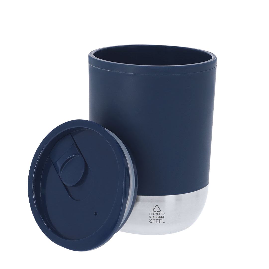Vaso térmico personalizado Watkins de PP y acero reciclado de 290ml - Termos personalizados - Regalo Promocional Personalizado - imagen 5