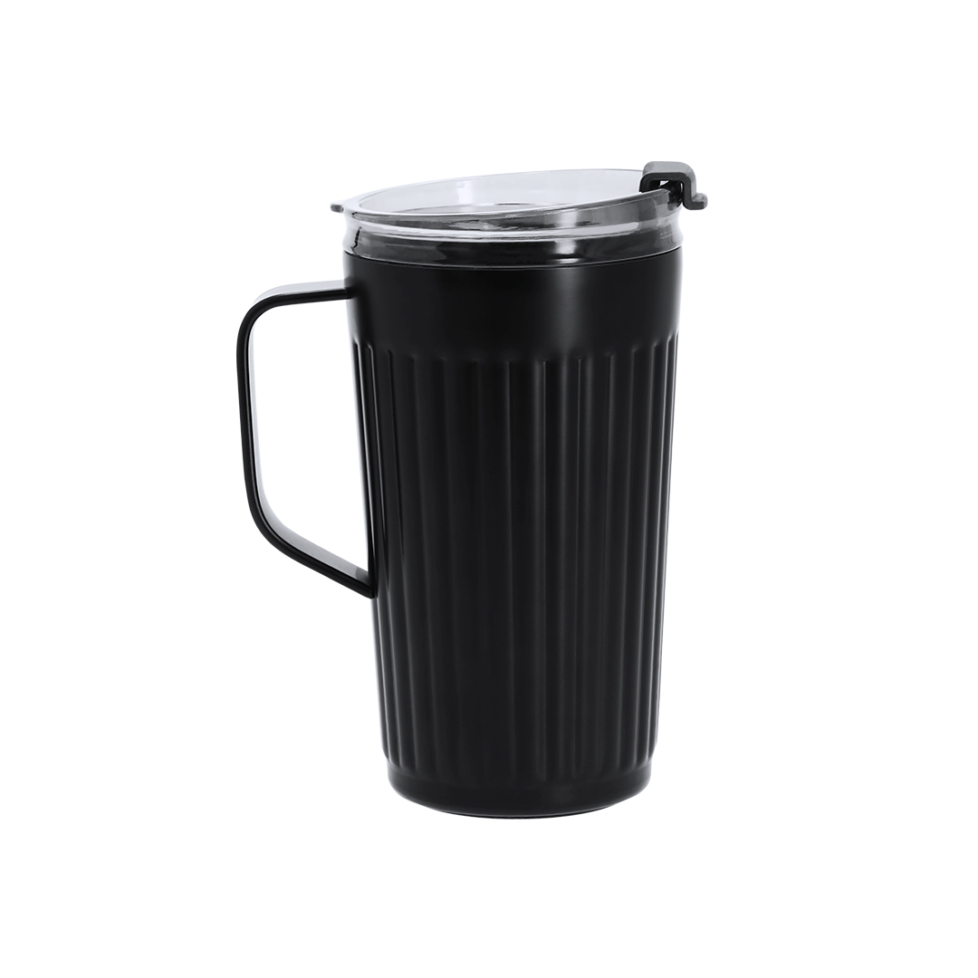 Taza térmica personalizada Korpla de acero inox reciclado con pajita de 350ml - Tazas y vasos personalizados - Regalo Promocional Personalizado - imagen 3