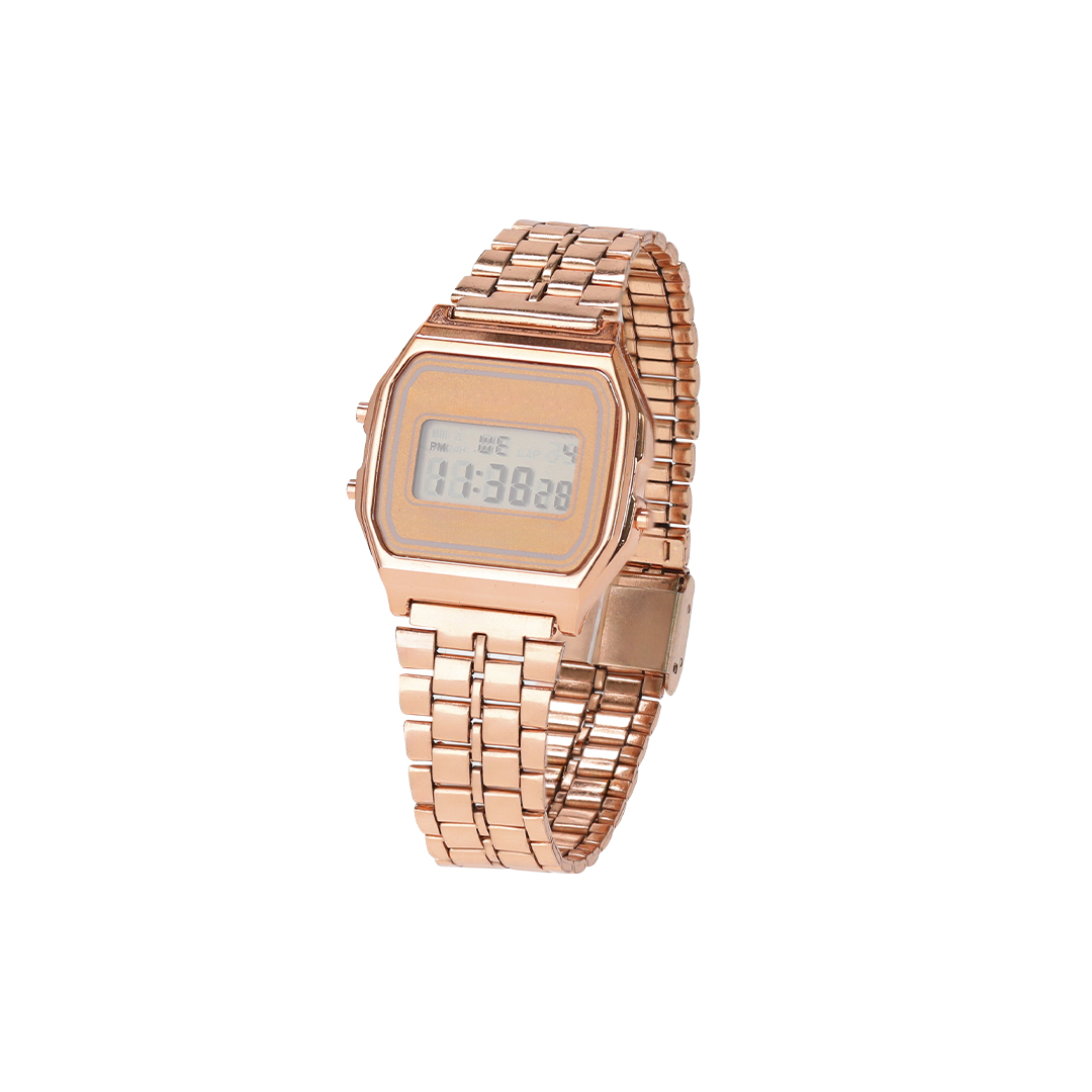 Reloj personalizado Busnor con acabado metálico y retroiluminación LED - Tecnología - Regalo Promocional Personalizado