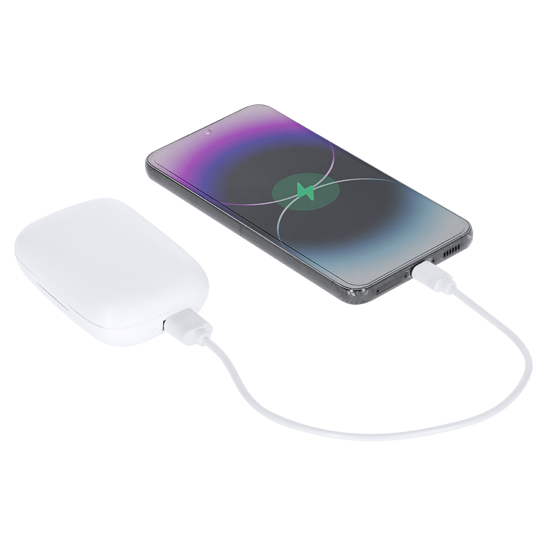 Auriculares Power Bank Haxel open ear 1200mAh - Tecnología - Regalo Promocional Personalizado - vista alternativa