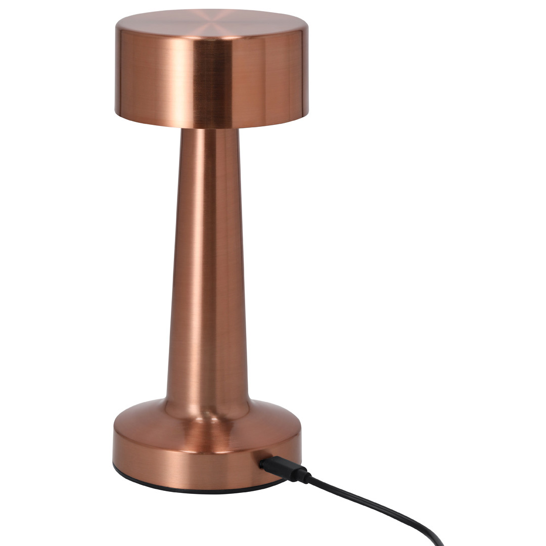 Lámpara personalizada Rosity diseño oro rosa con regulación táctil - Tecnología - Regalo Promocional Personalizado - imagen 3