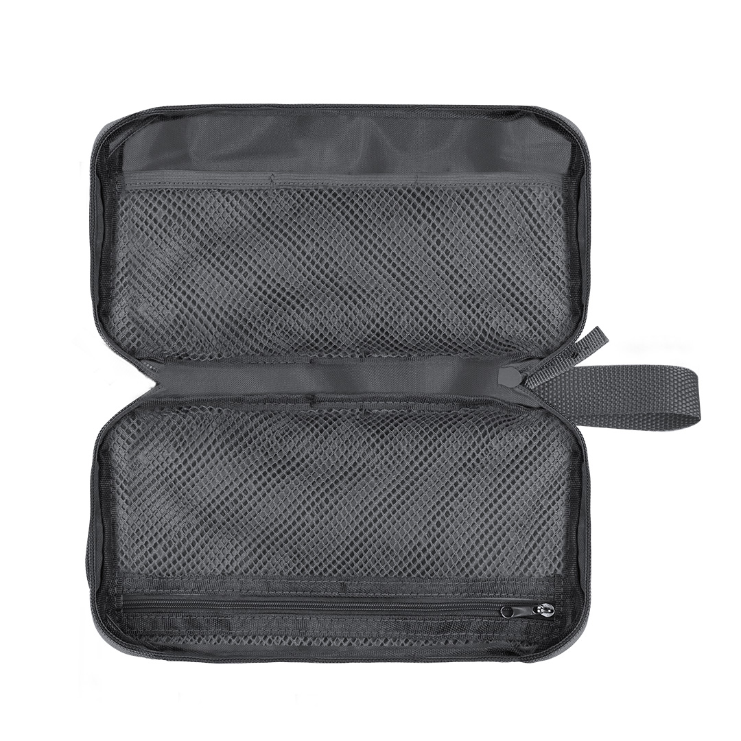 Estuche organizador personalizado Saldrick de RPET 900D para cables