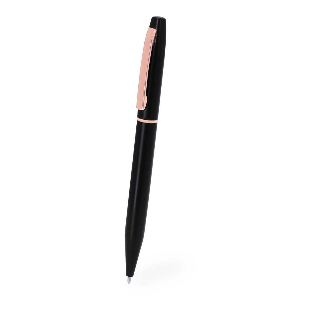 Set personalizado Mobex aluminio reciclado GRS oro rosa - Set de escritura personalizados - Regalo Promocional Personalizado - vista alternativa