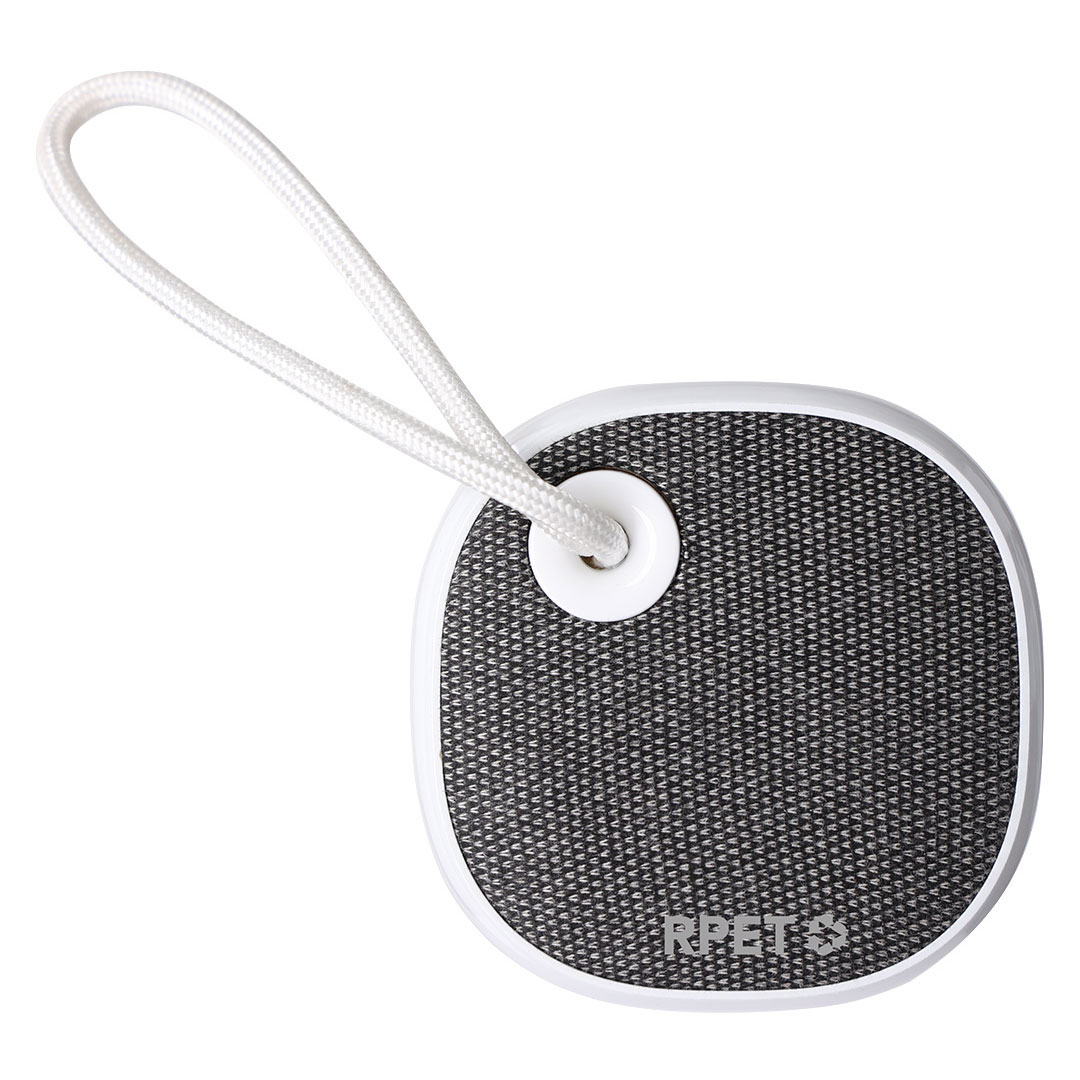 Altavoz Kompec solar ABS RPET con carga sostenible