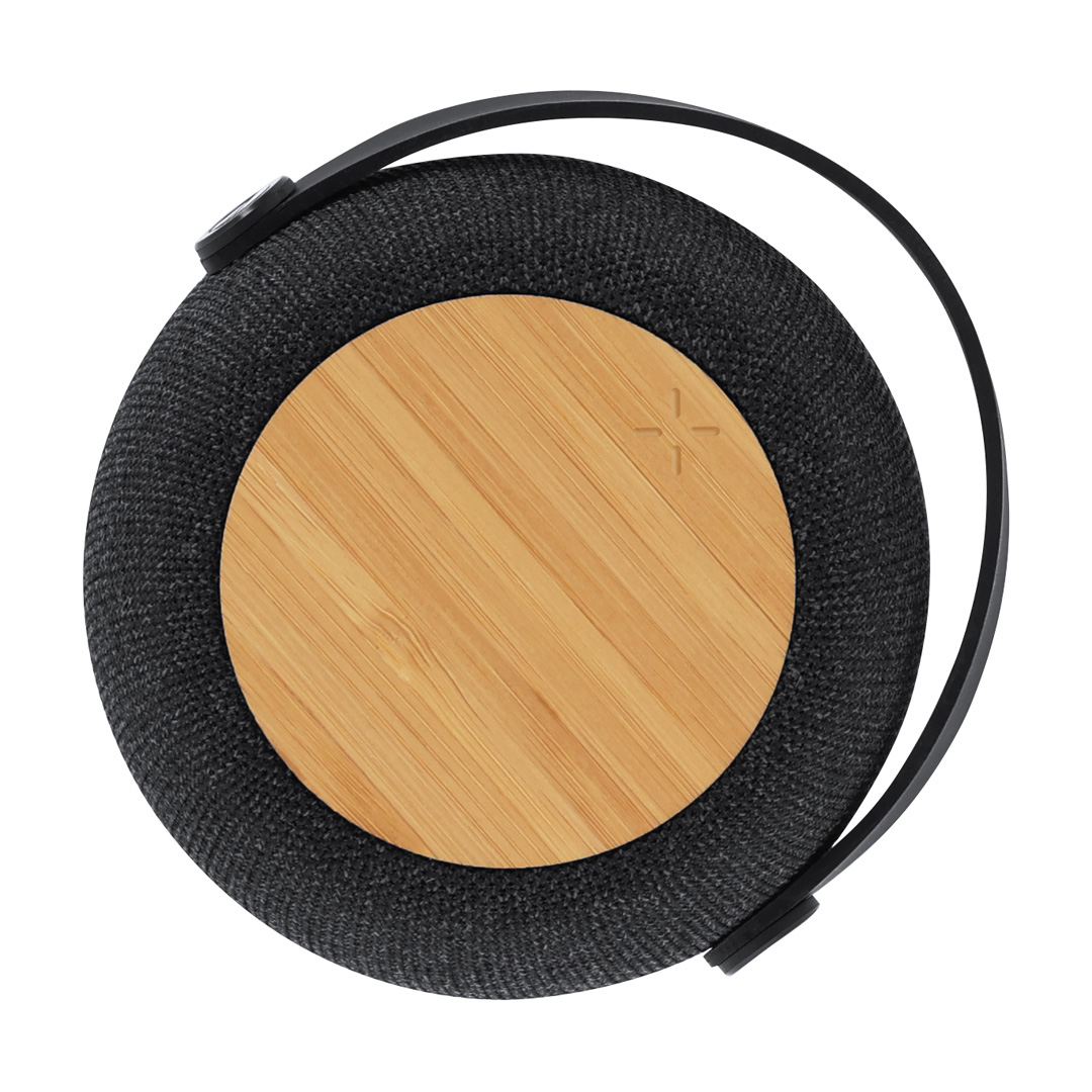 Altavoz cargador Sprit RPET con iluminación LED rítmica - Tecnología - Regalo Promocional Personalizado - vista alternativa