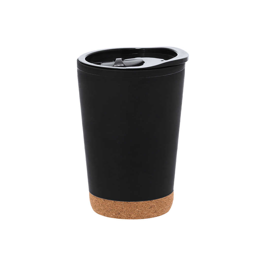 Vaso térmico personalizado Doyle de PP reciclado con corcho de 260ml - Termos personalizados - Regalo Promocional Personalizado - imagen 3