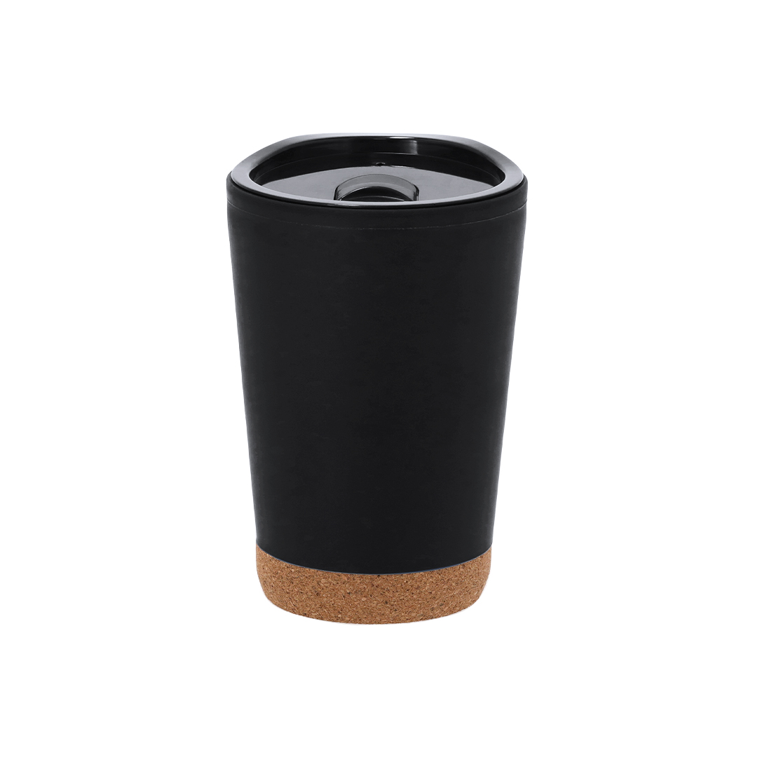 Vaso térmico personalizado Doyle de PP reciclado con corcho de 260ml - Termos personalizados - Regalo Promocional Personalizado - imagen 4