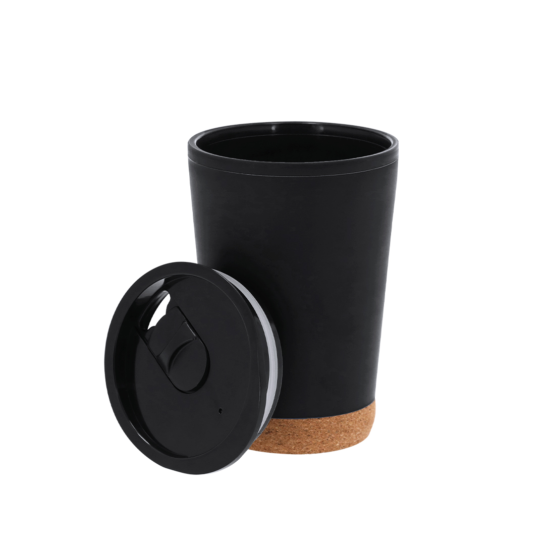 Vaso térmico personalizado Doyle de PP reciclado con corcho de 260ml - Termos personalizados - Regalo Promocional Personalizado - imagen 6