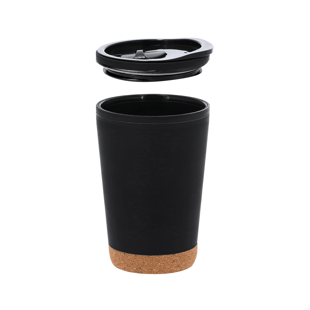 Vaso térmico personalizado Doyle de PP reciclado con corcho de 260ml - Termos personalizados - Regalo Promocional Personalizado - imagen 7