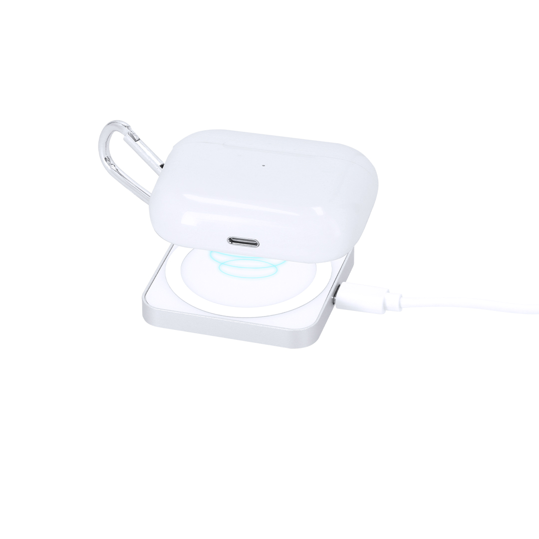 Cargador personalizado Hidmon inalámbrico 15W de aluminio magnético - Tecnología - Regalo Promocional Personalizado - vista alternativa