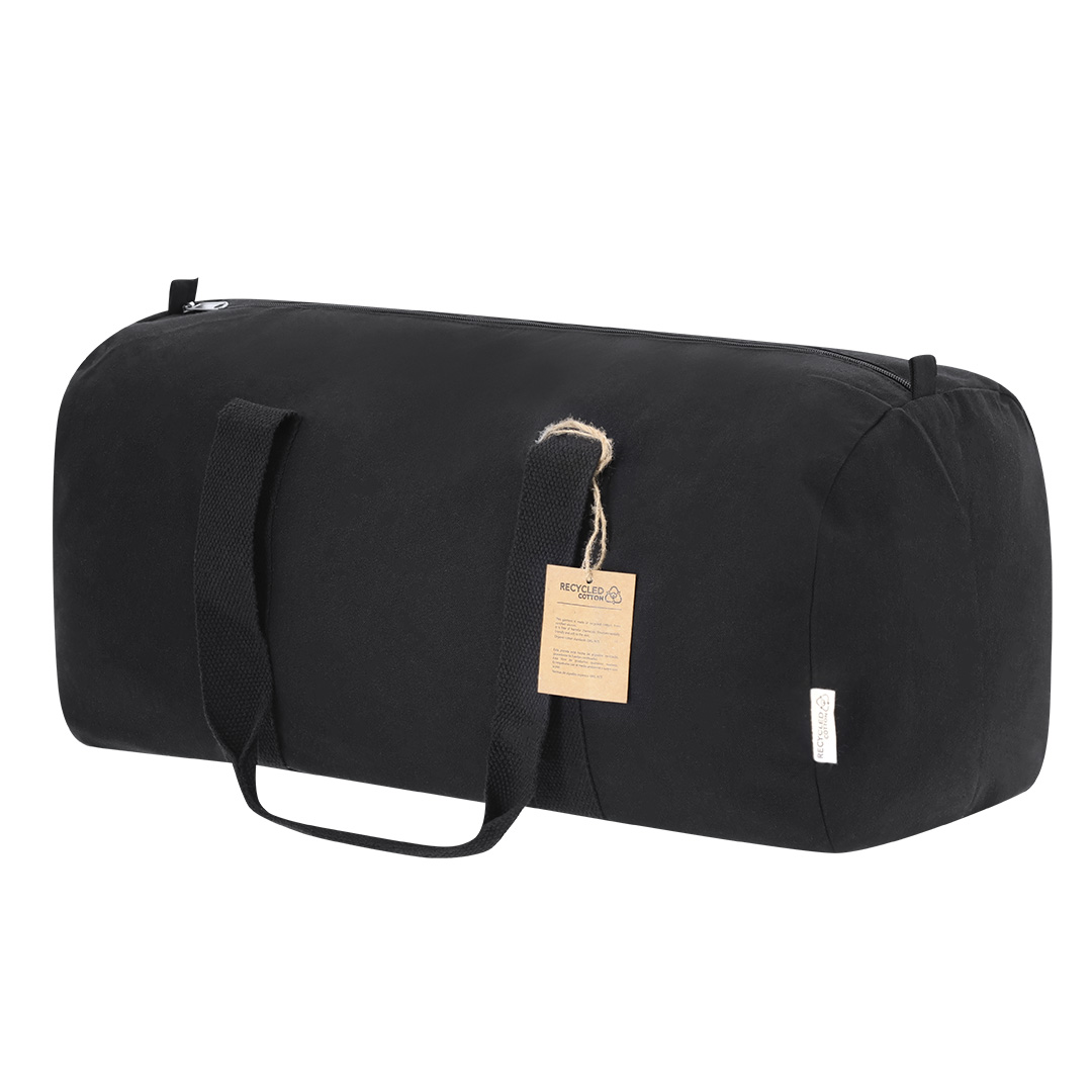 Bolso personalizado Jarrow de canvas reciclado con asas resistentes - Bolsas personalizadas de deporte - Regalo Promocional Personalizado