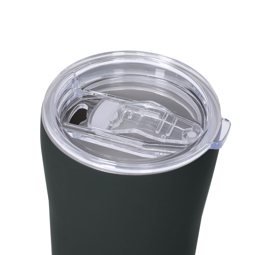 Vaso térmico personalizado Liku de acero inox caucho para láser de 350ml