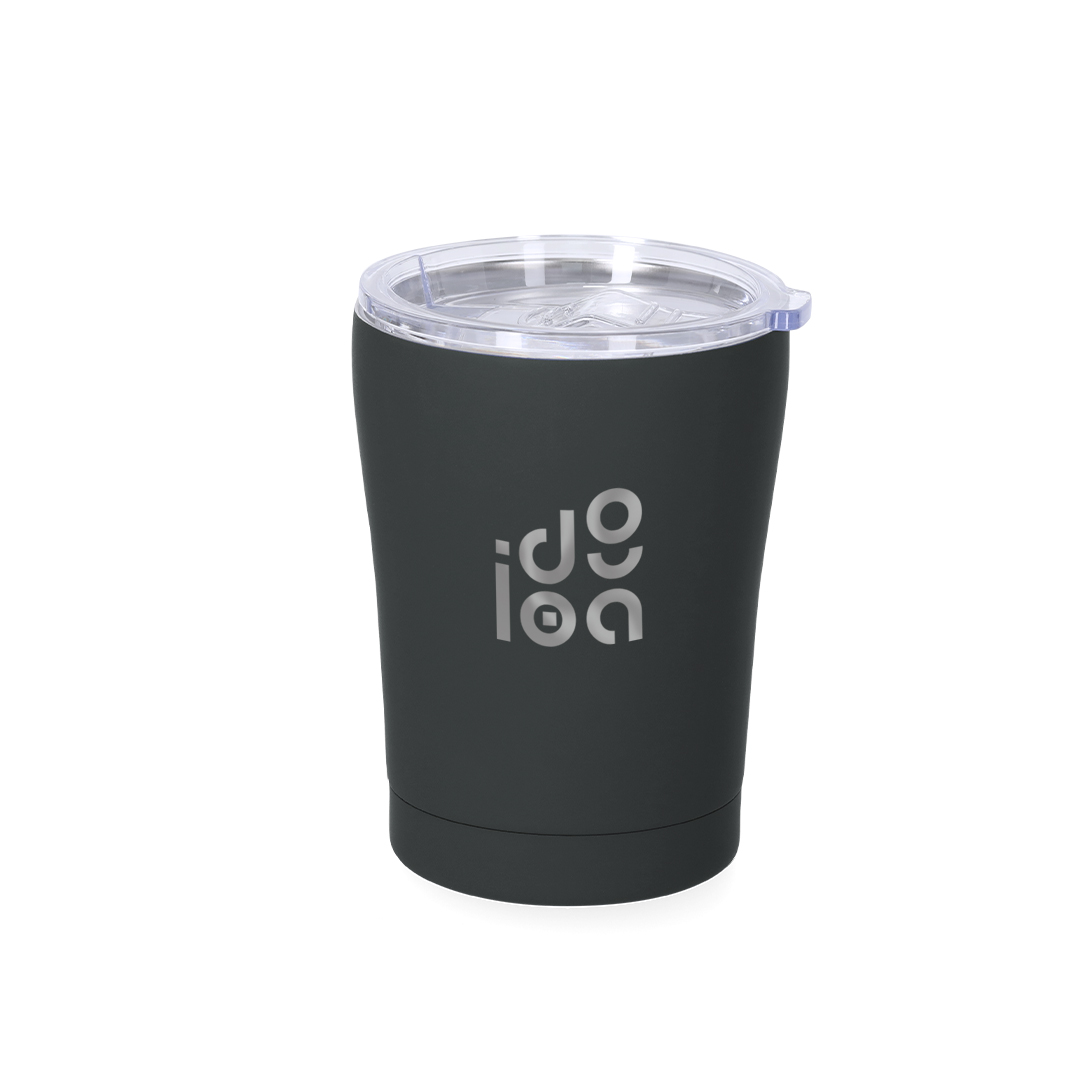 Vaso térmico personalizado Liku de acero inox caucho para láser de 350ml - Termos personalizados - Regalo Promocional Personalizado