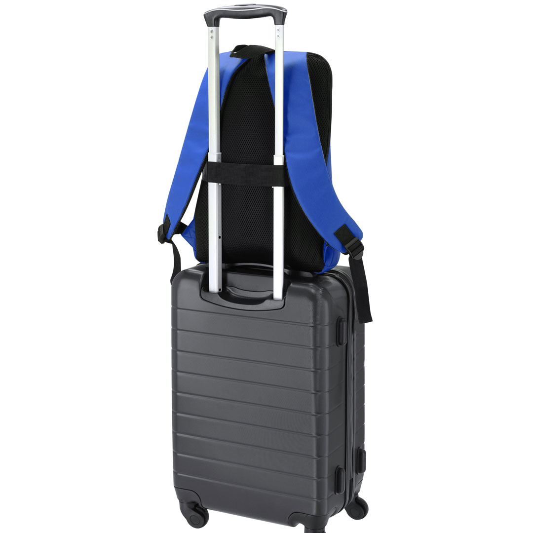 Mochila personalizada Gambul de PU con cinta trolley para viajes - Mochilas personalizadas - Regalo Promocional Personalizado - vista alternativa