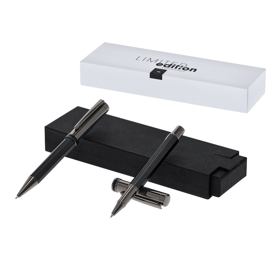 Set personalizado Licken Limited Edition de acero inox premium - Set de escritura personalizados - Regalo Promocional Personalizado