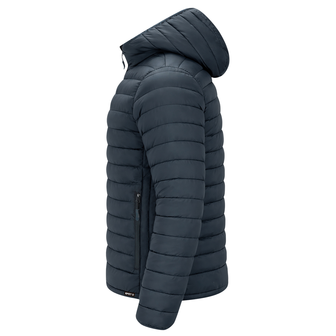 Chaqueta personalizada Dilax unisex de RPET con capucha efecto pluma - Ropa y accesorios - Regalo Promocional Personalizado - vista alternativa