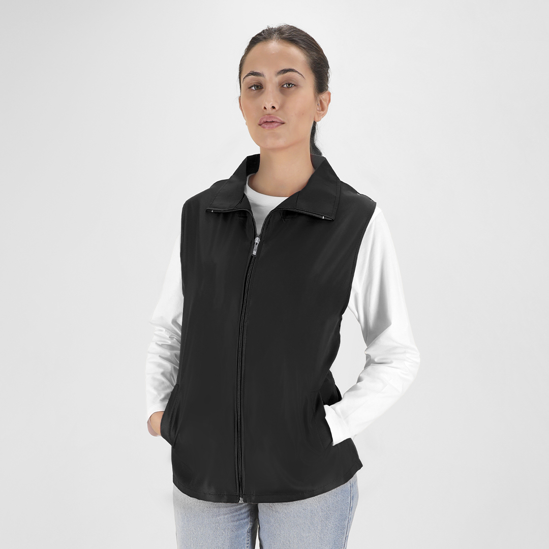 Chaleco personalizado Higuk unisex ligero con malla y bolsillos laterales - Ropa y accesorios - Regalo Promocional Personalizado - imagen 4
