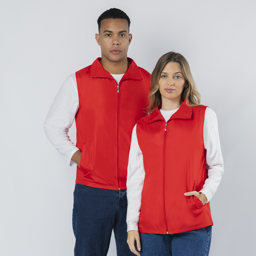 Chaleco personalizado Higuk unisex ligero con malla y bolsillos laterales - Ropa y accesorios - Regalo Promocional Personalizado