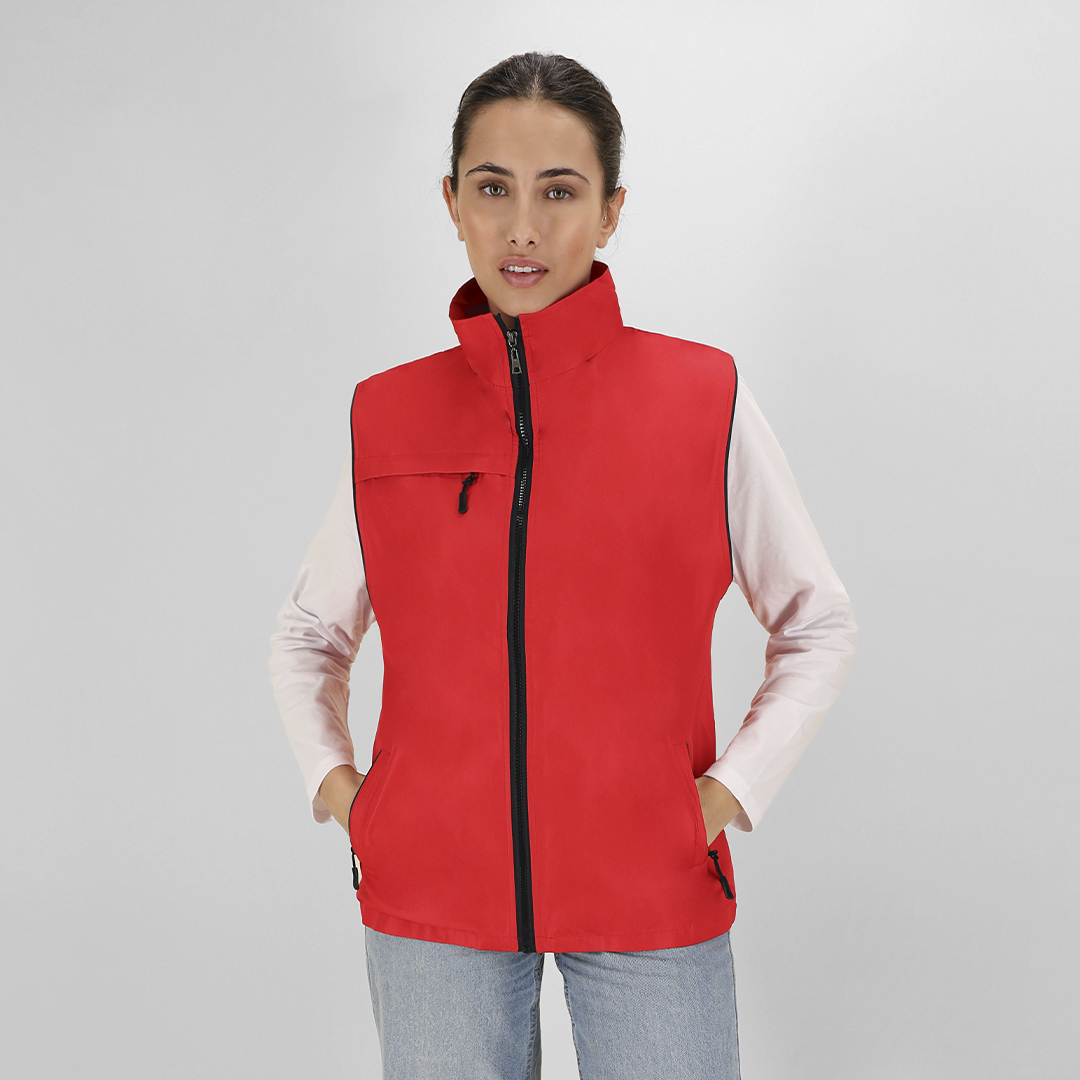 Chaleco personalizado Dervik unisex ligero con interior malla transpirable - Ropa y accesorios - Regalo Promocional Personalizado - imagen 4