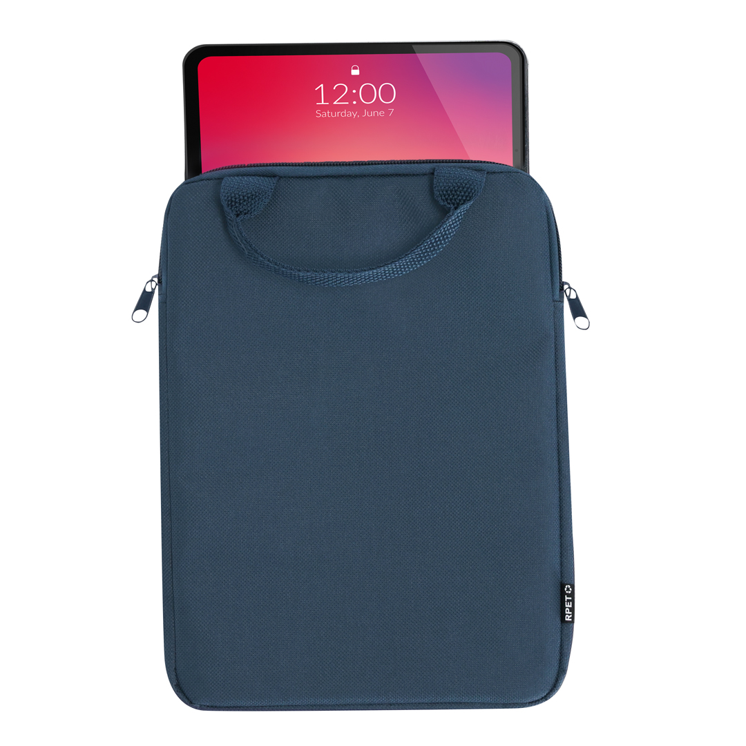Funda para tablet personalizada Neizan de RPET 600D para 10"