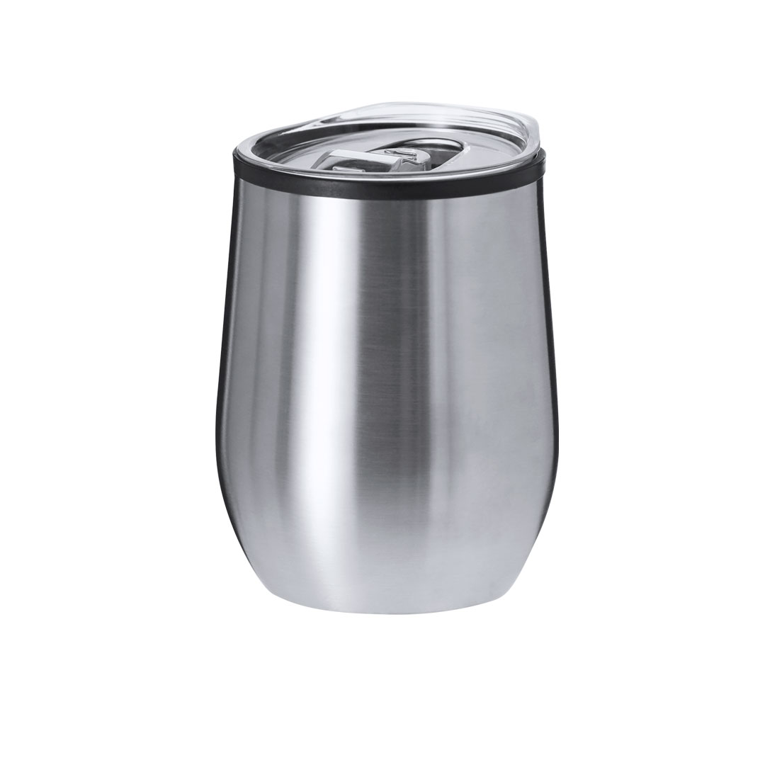 Vaso térmico personalizado Hanley de acero inox de 330ml