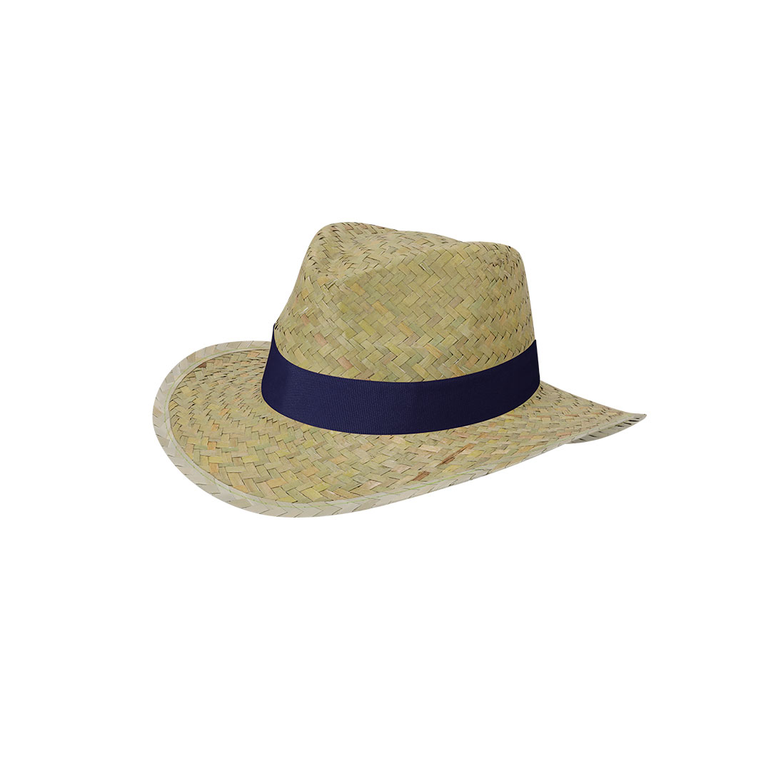 Sombrero de paja trenzada verde natural personalizado Freuler
