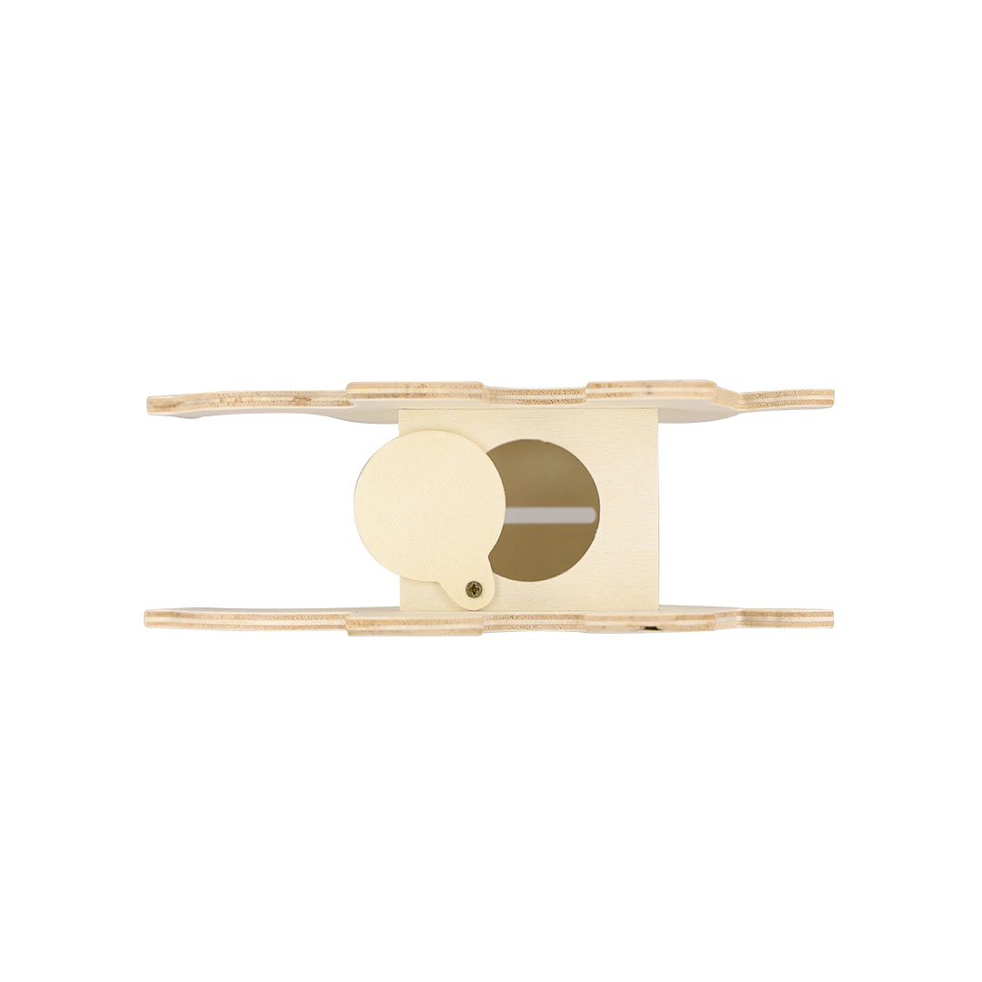 Hucha personalizada Yilmax de madera natural con ceras para personalizar - Niños y Juegos - Regalo Promocional Personalizado - imagen 3