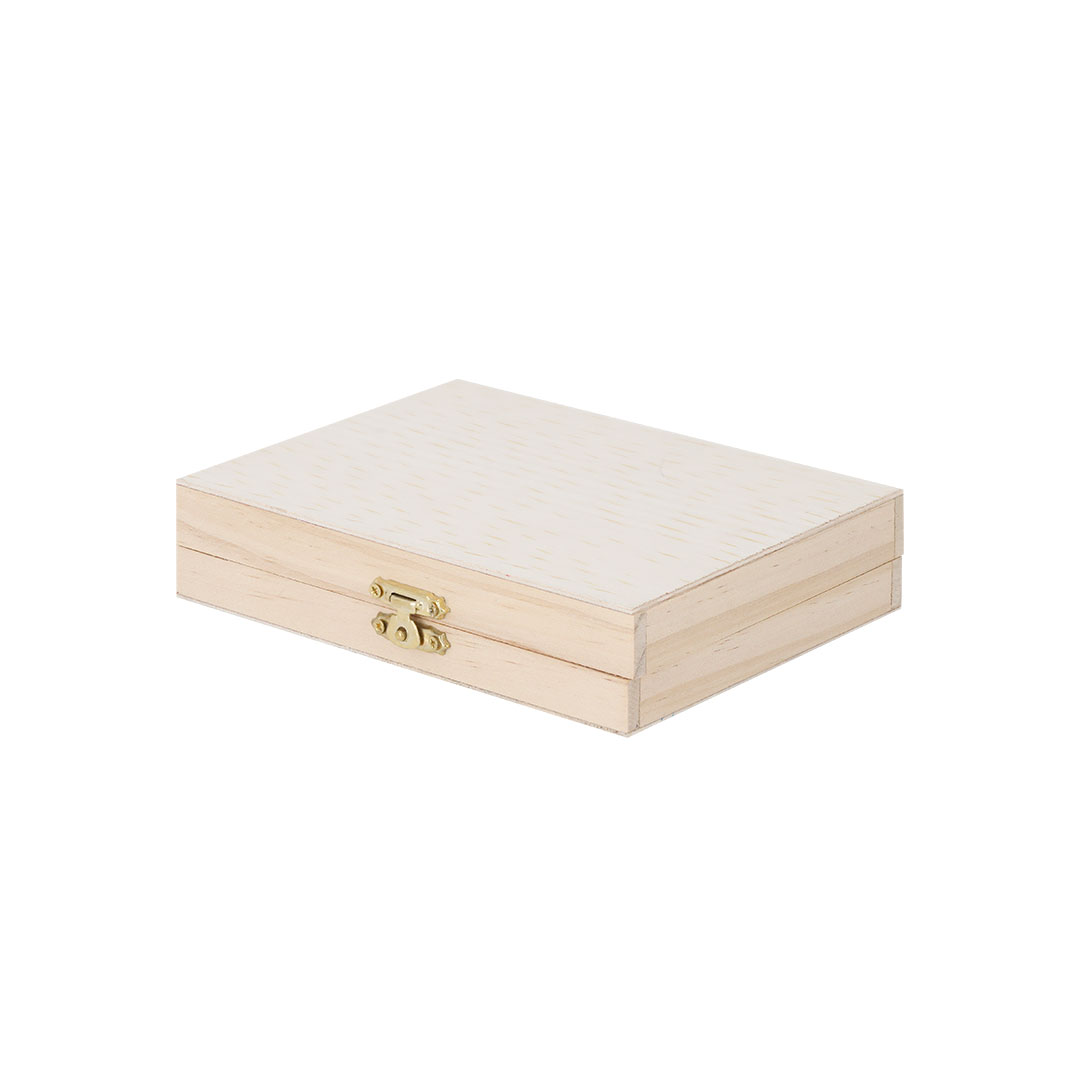 Estuche personalizado Lidner de madera con 24 piezas para colorear - Oficina - Regalo Promocional Personalizado - vista alternativa