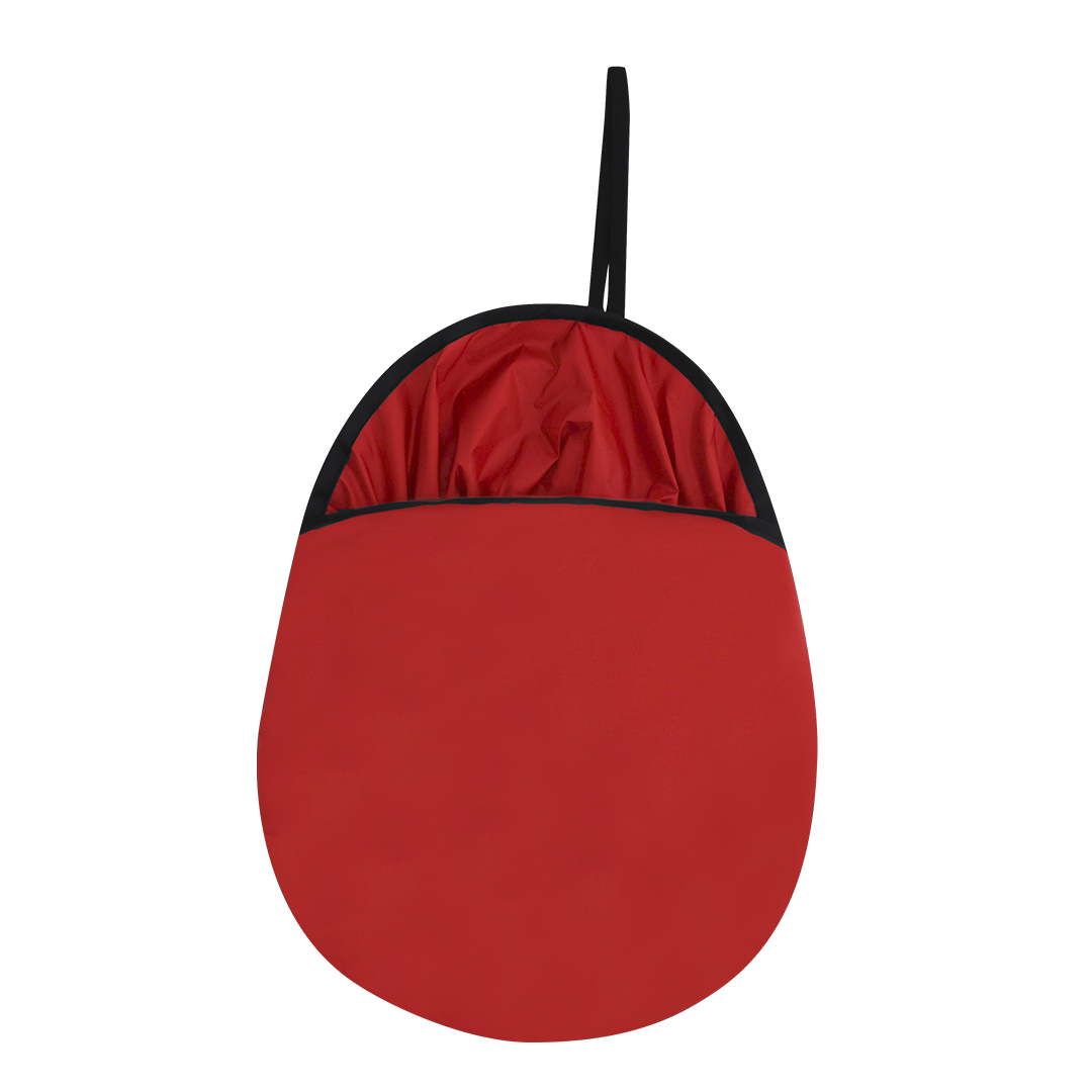 Parasol personalizado Gomber plegable de poliéster con interior plata