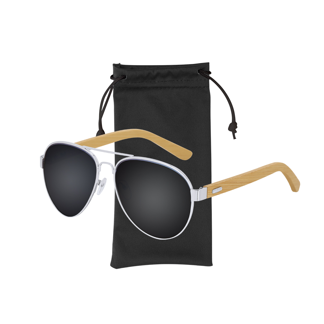 Gafas de sol personalizadas Gunok de bambú y metal - Verano - Regalo Promocional Personalizado - imagen 5