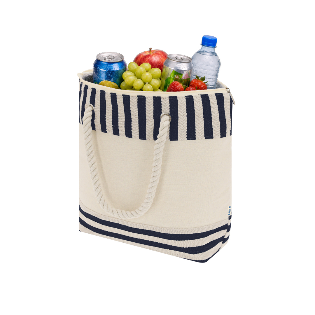 Bolsa térmica personalizada Sumpter de RPET con interior de aluminio - Neveras personalizadas - Regalo Promocional Personalizado - imagen 4