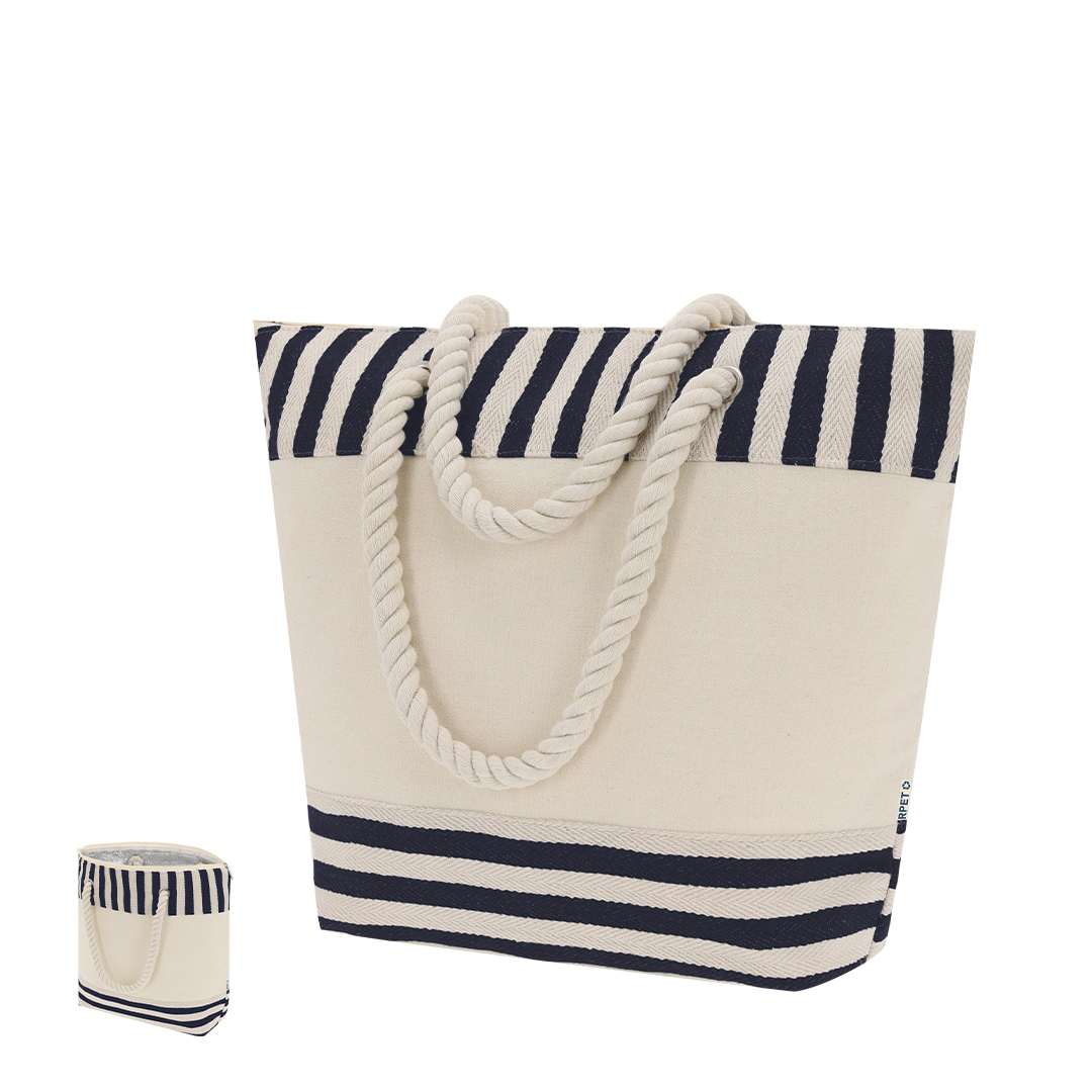 Bolsa térmica personalizada Sumpter de RPET con interior de aluminio - Neveras personalizadas - Regalo Promocional Personalizado