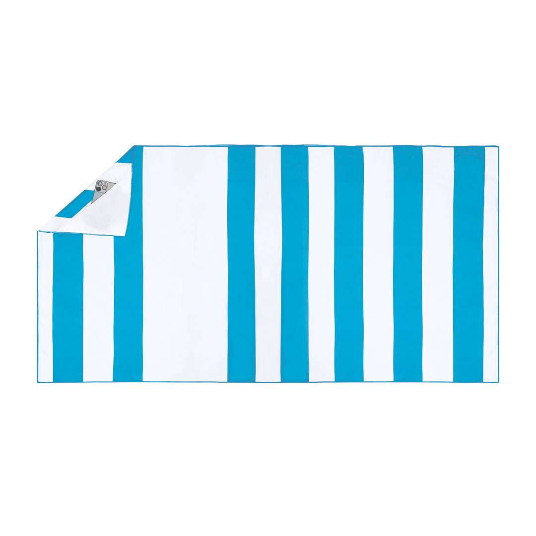 Toalla personalizada absorbente Jeffrey de poliéster con bolsillo impermeable - Verano - Regalo Promocional Personalizado - imagen 4