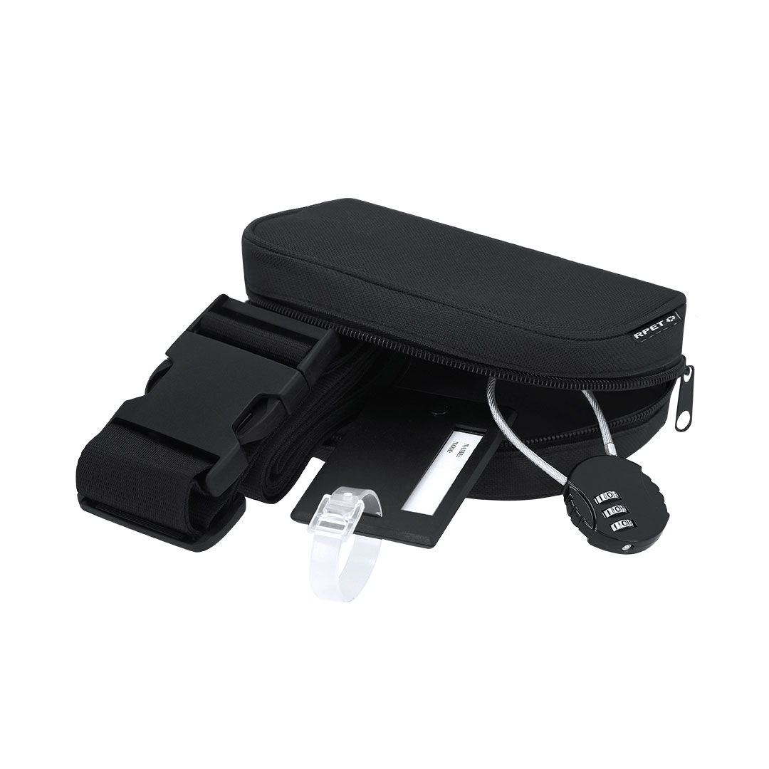 Set de viaje personalizado Biccap con accesorios de seguridad en funda RPET - Viaje - Regalo Promocional Personalizado - imagen 3