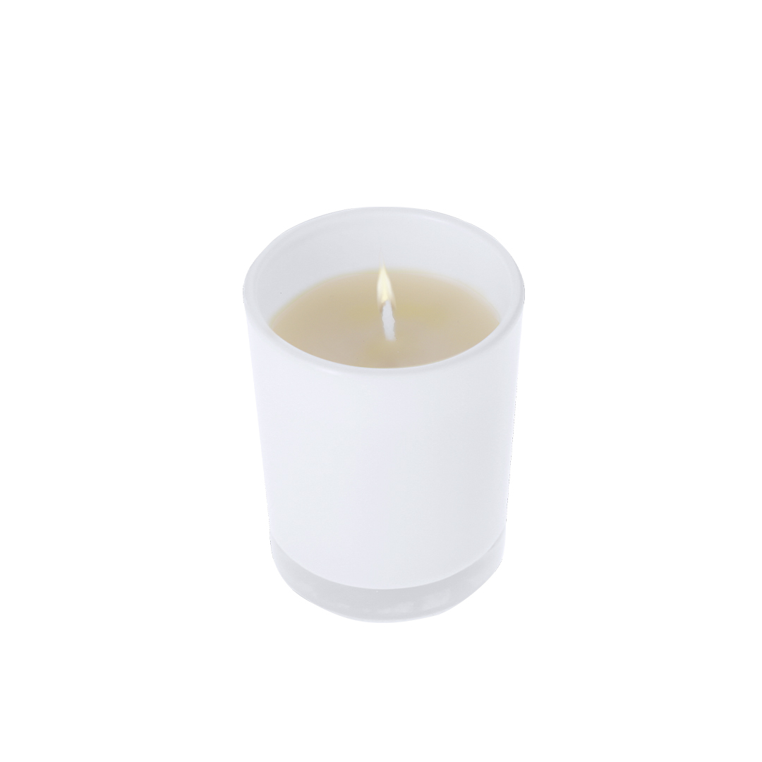 Vela aromática personalizada Vilbur de cristal con fragancias duales - Velas personalizadas - Regalo Promocional Personalizado