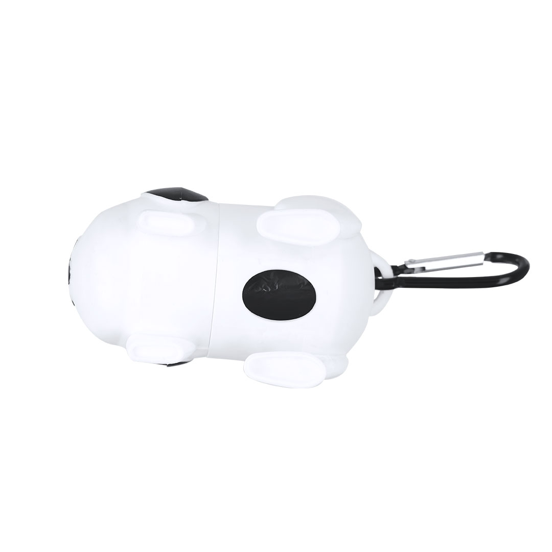 Dispensador de bolsas personalizado Kiry diseño perro con mosquetón - Mascotas - Regalo Promocional Personalizado - imagen 3