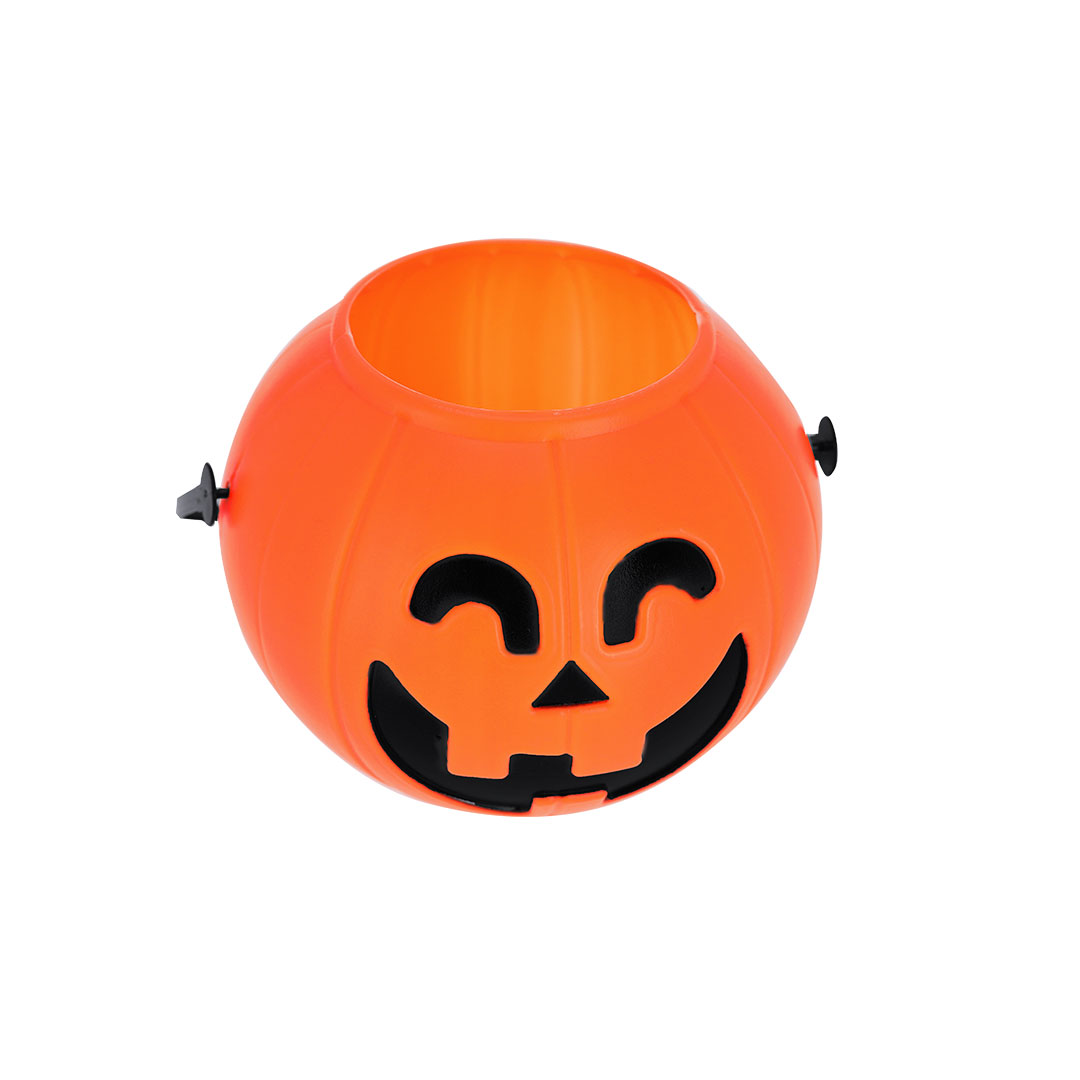 Cesta personalizada Halloween Cowel temática con diseño calabaza - Bolsas personalizadas - Regalo Promocional Personalizado - imagen 3