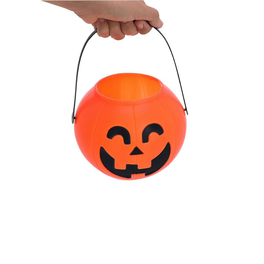 Cesta personalizada Halloween Cowel temática con diseño calabaza - Bolsas personalizadas - Regalo Promocional Personalizado - imagen 4