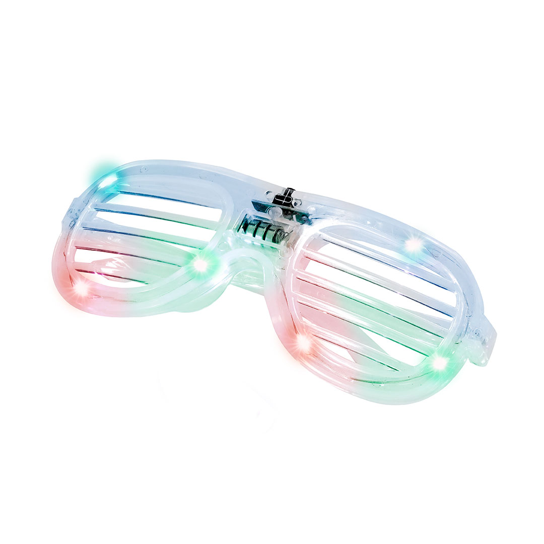 Gafas luminosas personalizadas Tarsem con 6 LEDs - Eventos y congresos - Regalo Promocional Personalizado - vista alternativa
