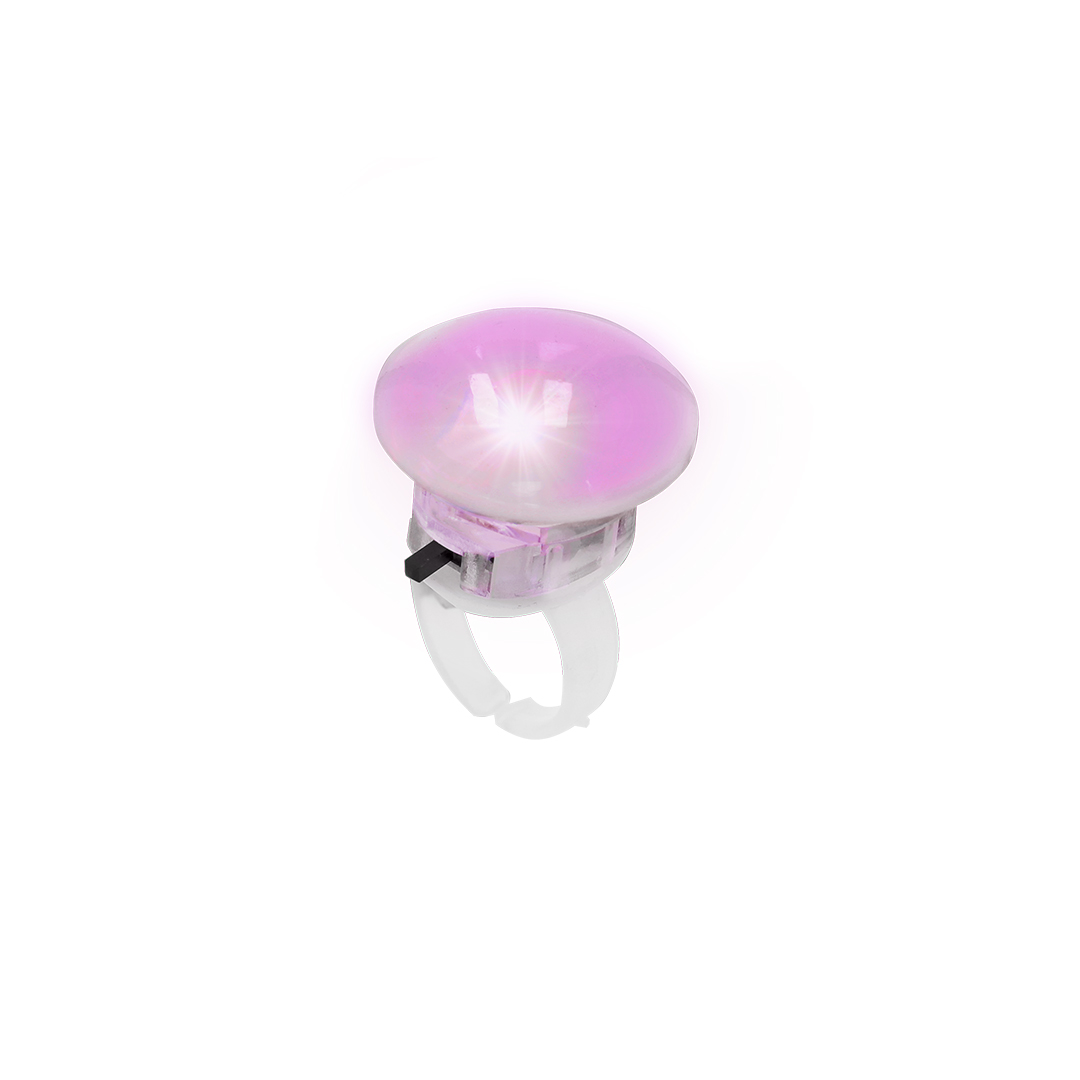 Anillo Tayter LED blanco luminoso para eventos - Tecnología - Regalo Promocional Personalizado