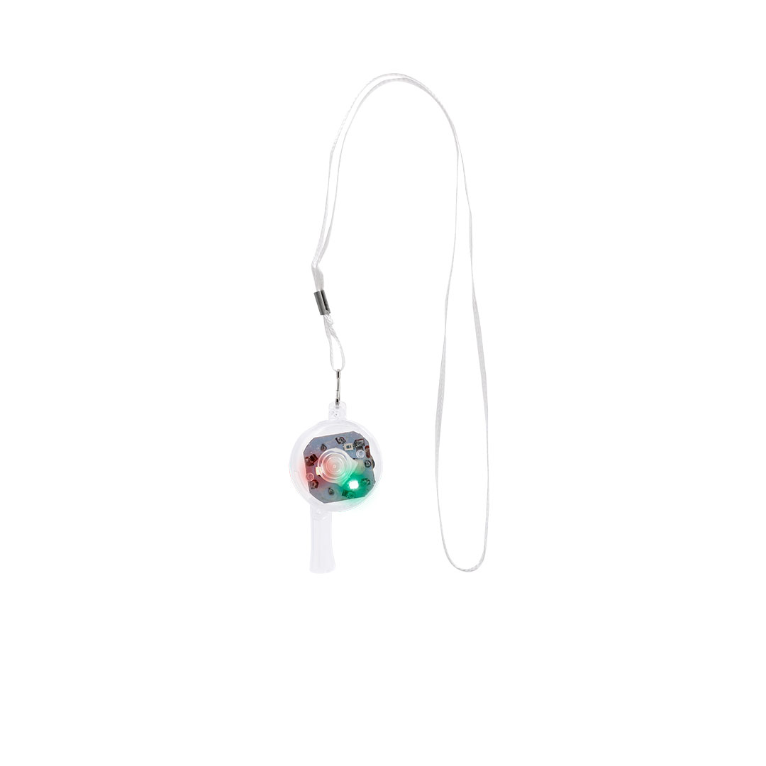 Silbato personalizado Recom luminoso con LEDs multicolor - Niños y Juegos - Regalo Promocional Personalizado - vista alternativa