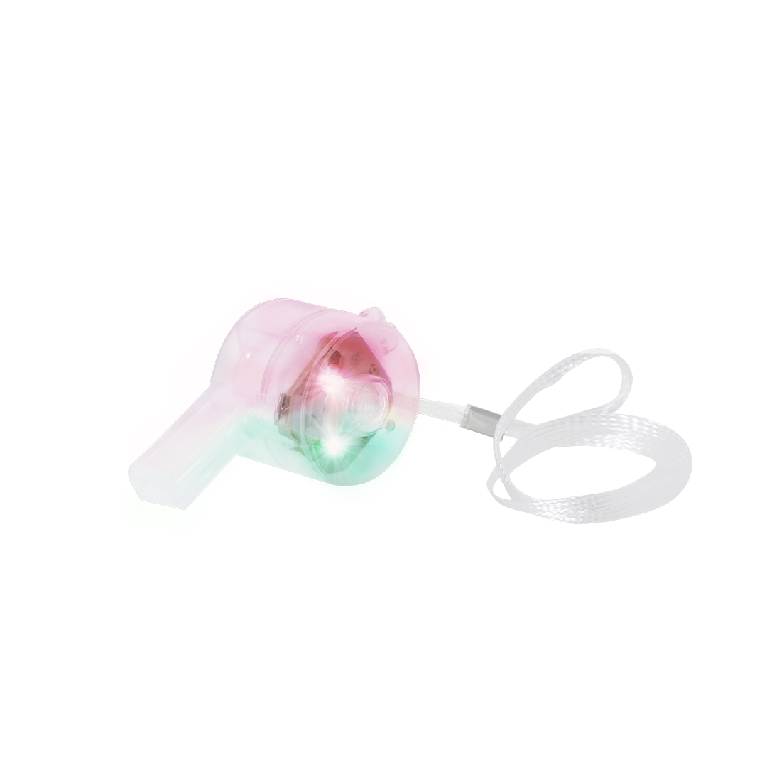 Silbato personalizado Recom luminoso con LEDs multicolor - Niños y Juegos - Regalo Promocional Personalizado