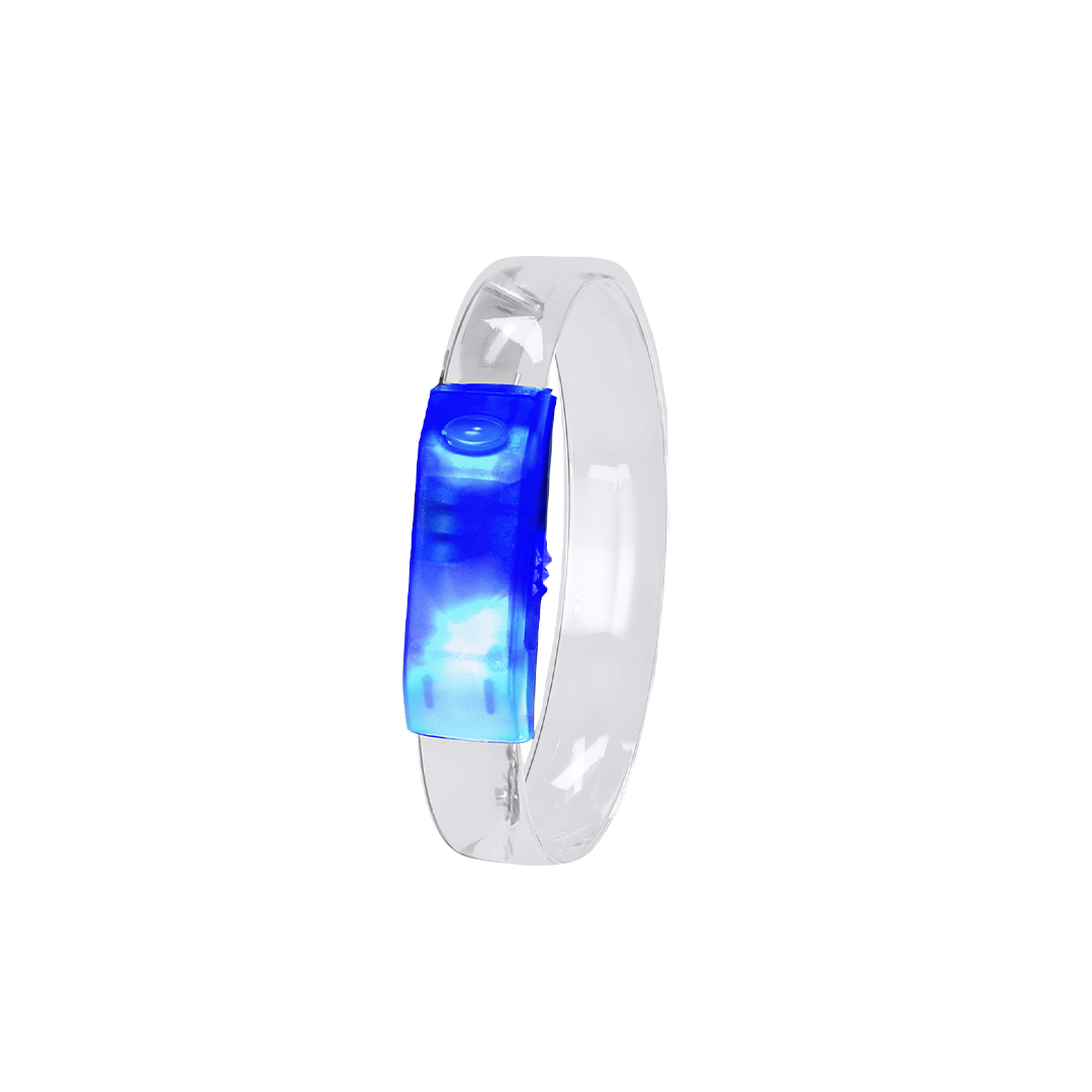 Pulsera con luces personalizada Dauser para fiestas - Pulseras personalizadas - Regalo Promocional Personalizado