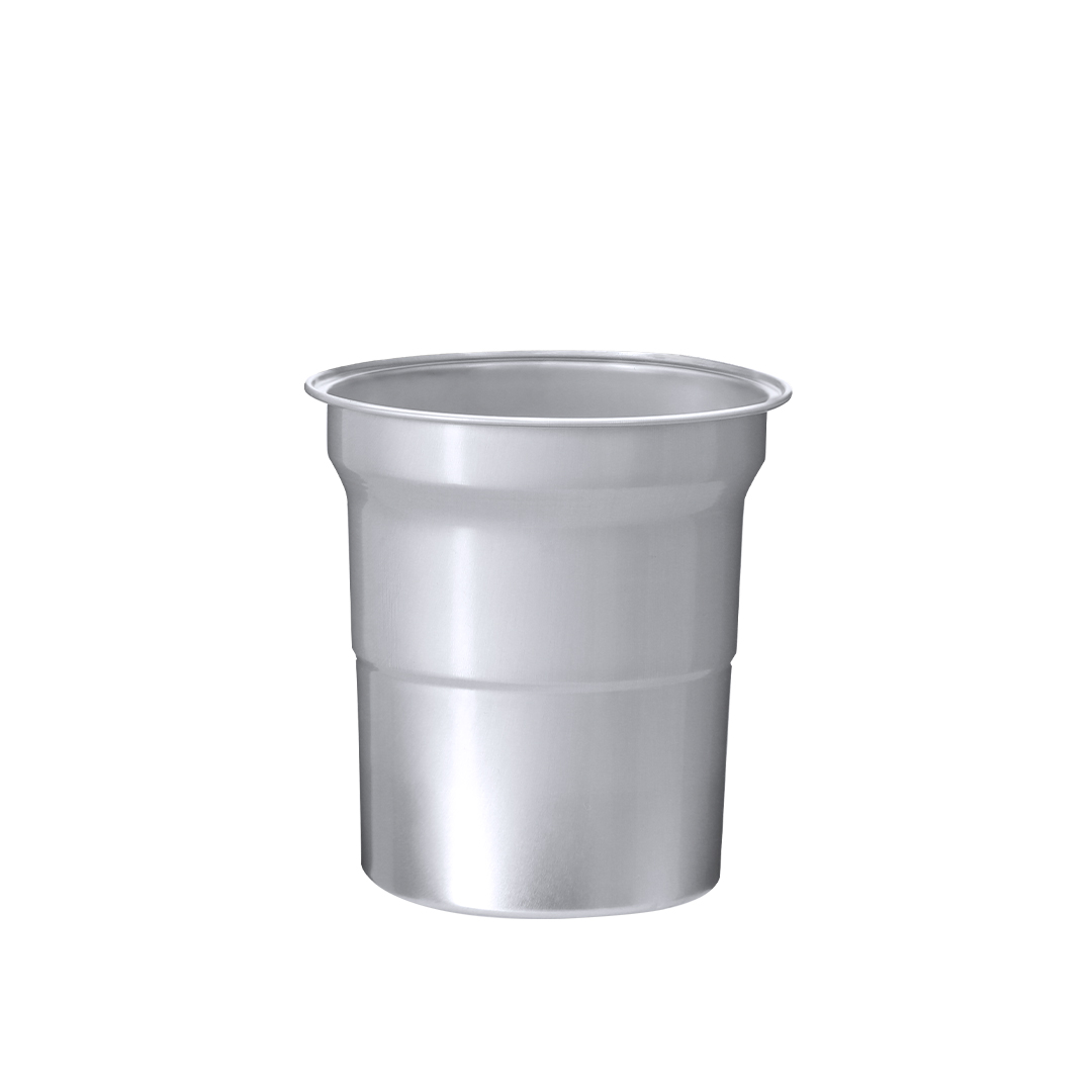 Vaso de aluminio reciclado personalizado Kotum plateado de 500ml - Tazas y vasos personalizados - Regalo Promocional Personalizado
