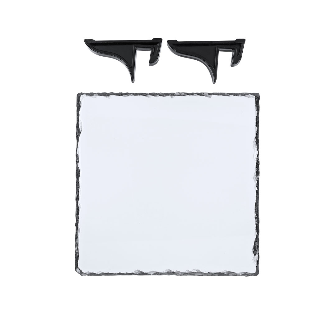 Placa personalizada sublimación Heysi de pizarra con soportes ABS - Trofeos - Regalo Promocional Personalizado - imagen 5